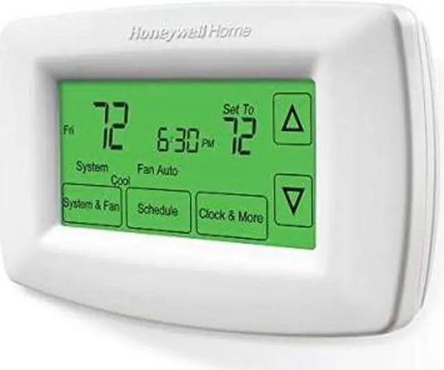 Alt view image 10 of 11 - Honeywell Energy Star 7-Day Programmable Home Thermostat, White