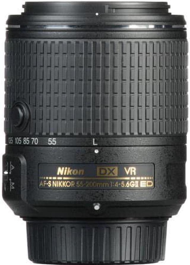Alt view image 2 of 4 - Nikon NIKKOR 20050 55-200mm f/4-5.6 II DX G AF-S VR SIC ED Lens