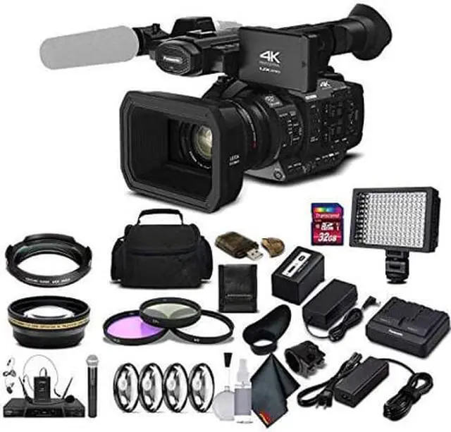 Main image of Panasonic AG-UX180 4K Premium Professional Camcorder (Intl Model) Advanced Bundle