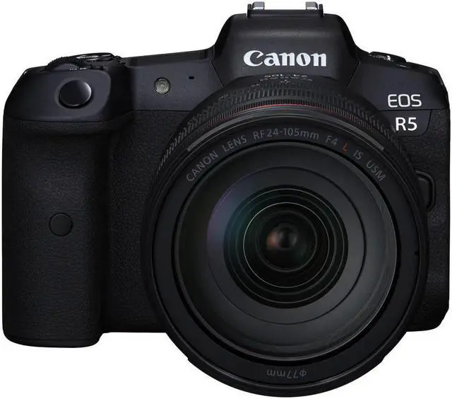 Alt view image 10 of 20 - Canon EOS R5 Mirrorless Camera with 24-105mm f/4 Lens