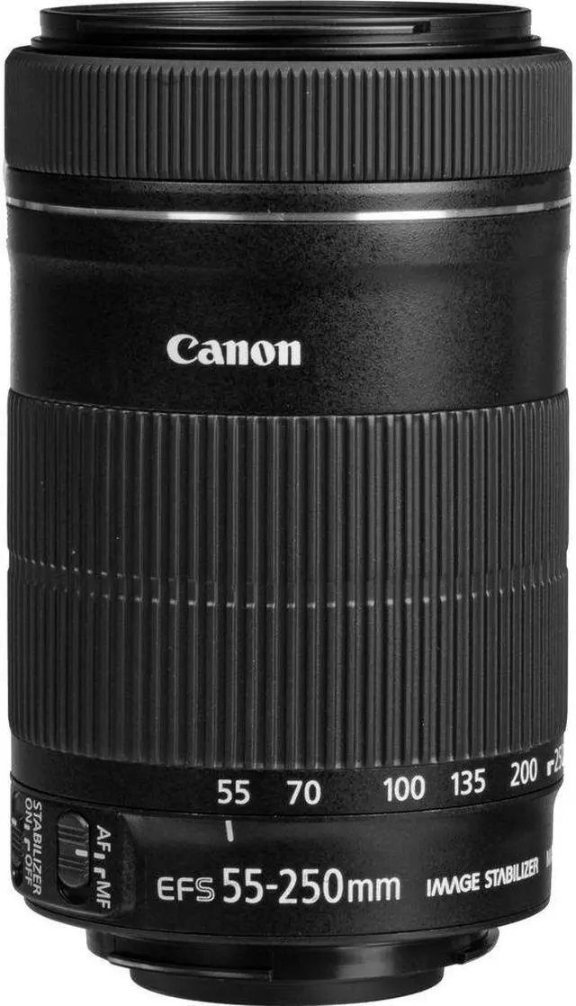 Alt view image 4 of 4 - Canon EF-S 55-250mm f/4-5.6 IS STM Lens (8546B002) + Filter + BackPack + More