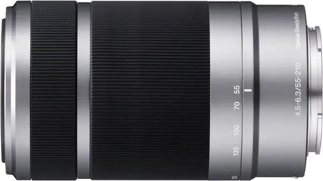Alt view image 2 of 4 - Sony E 55-210mm F4.5-6.3 OSS Lens for Sony E-Mount Cameras Silver (Renewed)