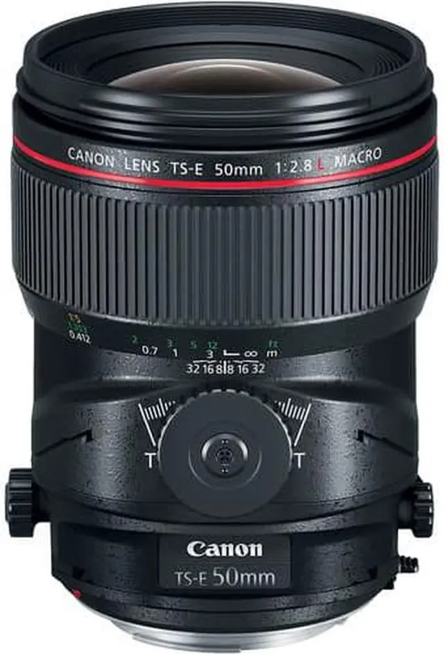 Alt view image 2 of 4 - Canon TS-E 50mm f/2.8L Macro Tilt-Shift Lens with Cleaning Kit and Filter Kits