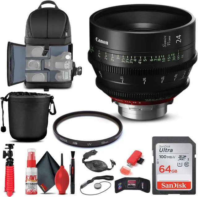 Main image of Canon 24mm Sumire Prime T1.5 (PL Mount, Feet) (3359C002) + BackPack + More