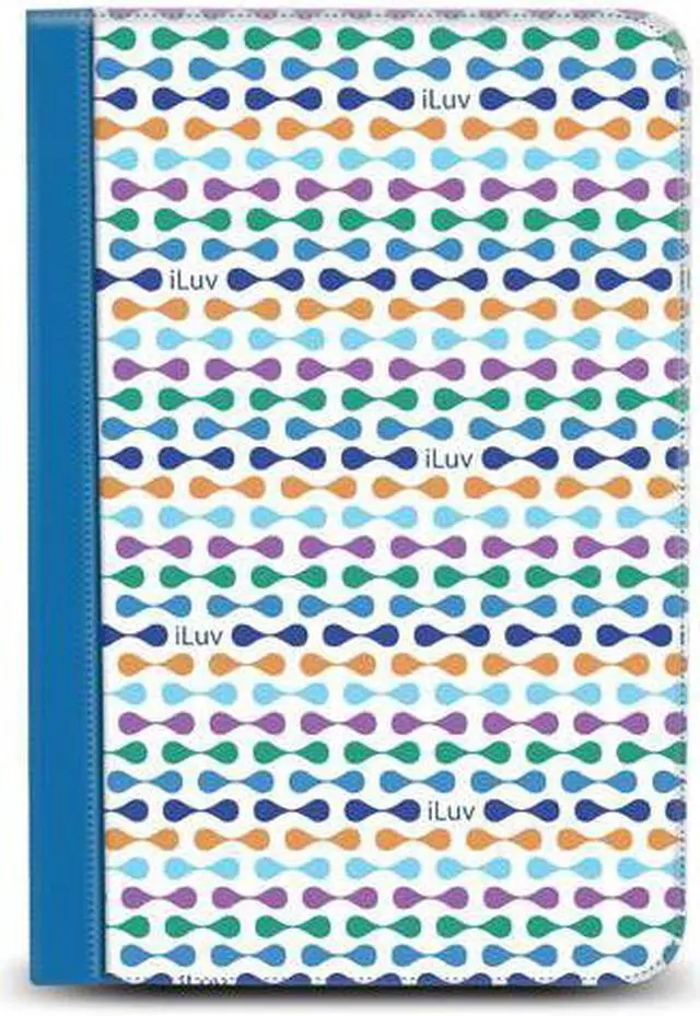 Main image of ILUV Iak503Blu Kindle(R) Fire Festival Notebook Folio Case (Blue)