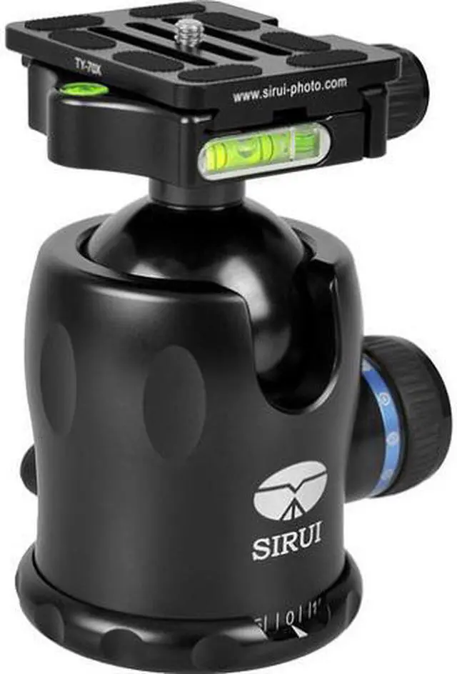 Main image of Sirui K-40II Ball Head with Aluminum Friction Control Knob, Load Capacity 77 lbs