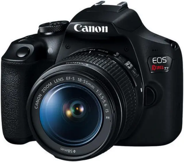 Alt view image 19 of 20 - Canon EOS Rebel T7 EF-S 18-55mm IS II Kit