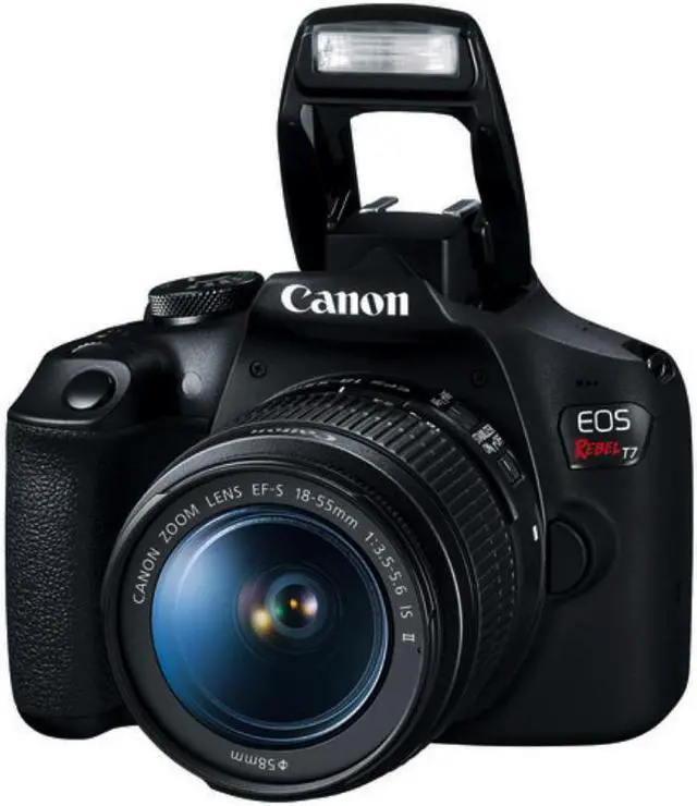 Alt view image 20 of 20 - Canon EOS Rebel T7 EF-S 18-55mm IS II Kit