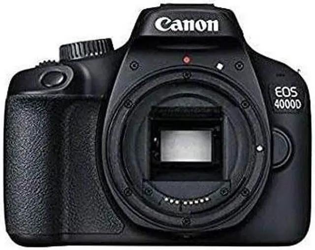 Alt view image 3 of 4 - Canon EOS 4000D / Rebel T100 DSLR Camera with 18-55mm Lens Extra Battery Mountain Bundle