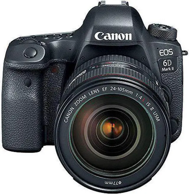 Alt view image 4 of 4 - Canon EOS 6D Mark II DSLR Camera Kit with 24-105mm is II USM Lens + Canon BG-E21 Grip/Power Bundle
