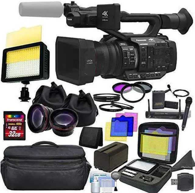 Main image of Panasonic AG-UX180 4K Premium Professional Camcorder with CINEMAGIC Studio Bundle