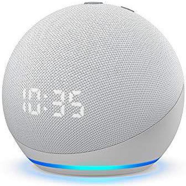 Alt view image 10 of 20 - Amazon 53-023503 Home AutomationEcho Dot (4th Gen) | Smart Speaker with Clock and Alexa | Glacier White