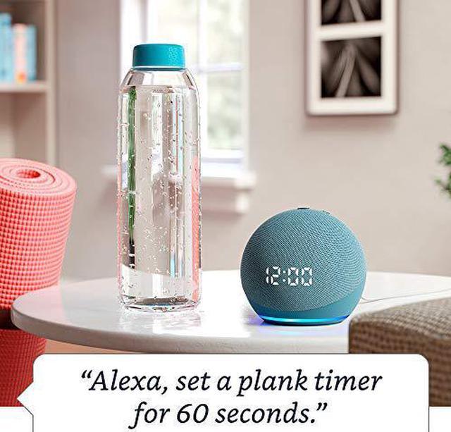 Alt view image 12 of 20 - Amazon 53-023503 Home AutomationEcho Dot (4th Gen) | Smart Speaker with Clock and Alexa | Glacier White