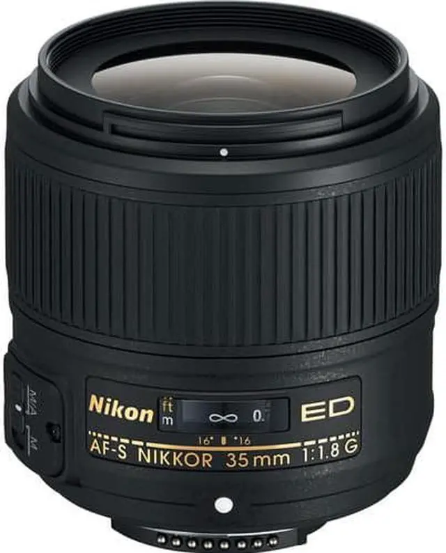 Alt view image 2 of 4 - Nikon AF-S NIKKOR 35mm f/1.8G ED Lens Includes Filter Kits and Tripod (Intl Model)
