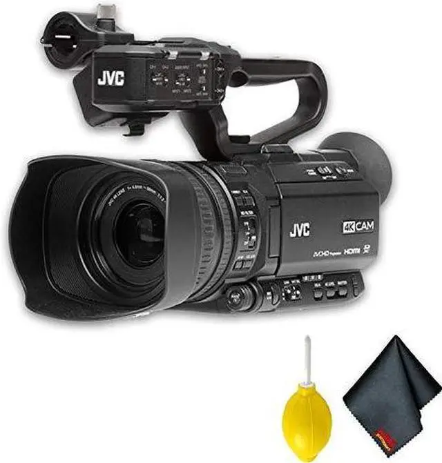 Alt view image 4 of 4 - jvc gy-hm150 ultra hd 4k camcorder with hd-sdi basic accessory bundle