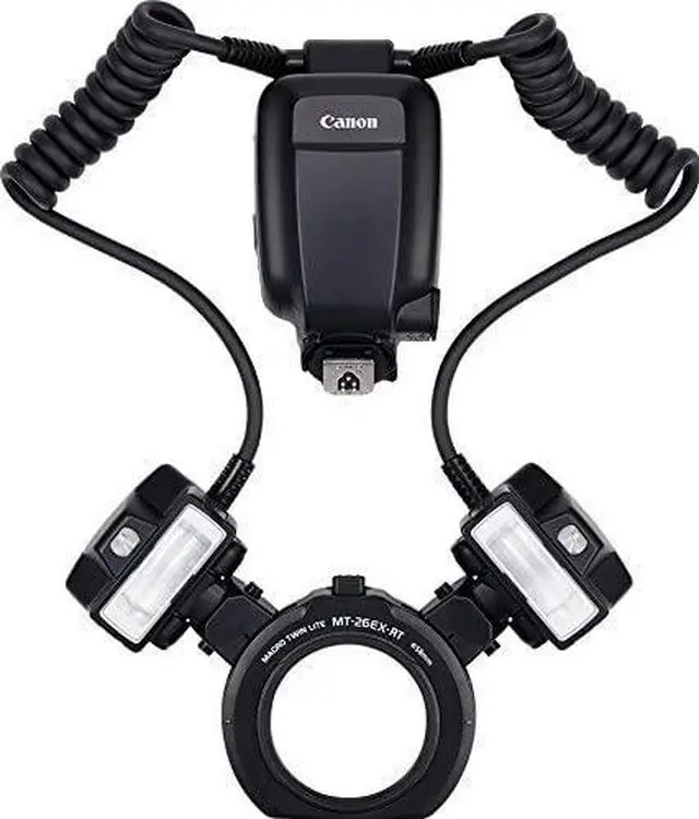 Alt view image 2 of 4 - Canon MT-26EX-RT Macro Twin Lite (2398C002) Bundle with 32GB SDHC Memory Card