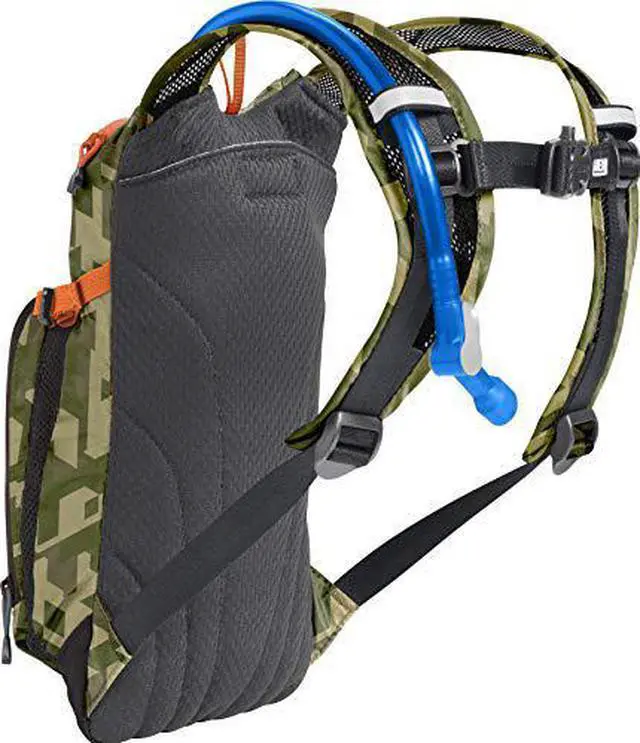 Alt view image 2 of 5 - CamelBak Mini M.U.L.E. Kids Hydration Backpack, 50 oz, Camelflage