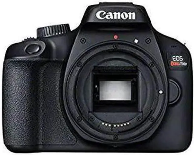 Alt view image 3 of 4 - Canon EOS 4000D / Rebel T100 DSLR Camera with 18-55mm Lens 58mm Filters Intl Bundle