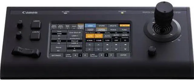 Alt view image 4 of 15 - Canon RC-IP100 Touchscreen PTZ Joystick Controller (5231C004)