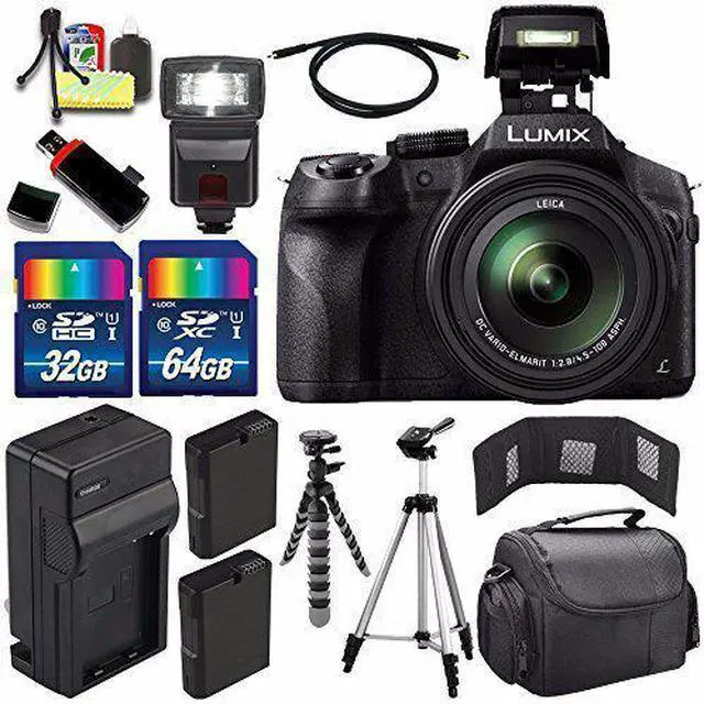 Panasonic Lumix DMC-FZ300 Digital Camera + Extra battery + Charger