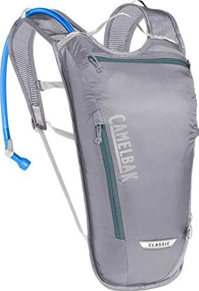 Alt view image 2 of 4 - CamelBak Classic Light Bike Hydration Pack 70oz, Gunmetal/Hydro