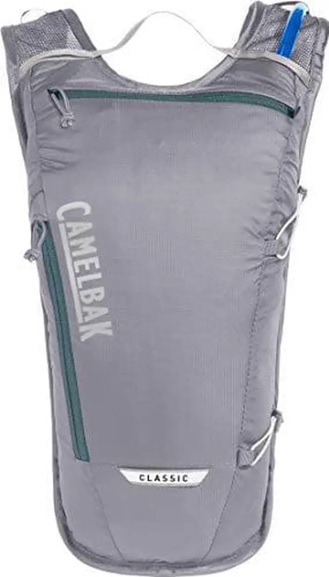 Alt view image 4 of 4 - CamelBak Classic Light Bike Hydration Pack 70oz, Gunmetal/Hydro