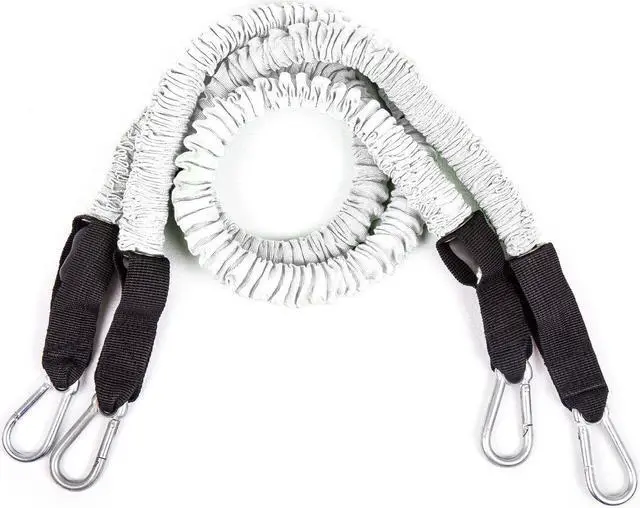 Main image of BodyBoss Resistance Bands - Custom Resistance Bands for Total Body Workouts (White) Bundle