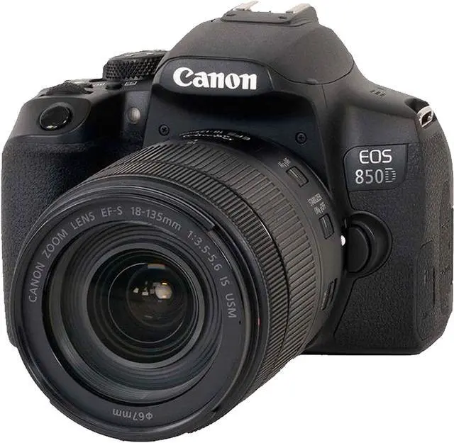 Alt view image 2 of 4 - Canon EOS 850D and EF-S 18-135mm f/3.5-5.6 IS USM Lens (International Model)