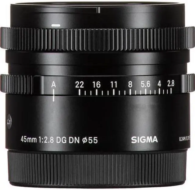 Alt view image 4 of 4 - Sigma 45mm f/2.8 DG DN Contemporary Lens for Sony E + Accessories