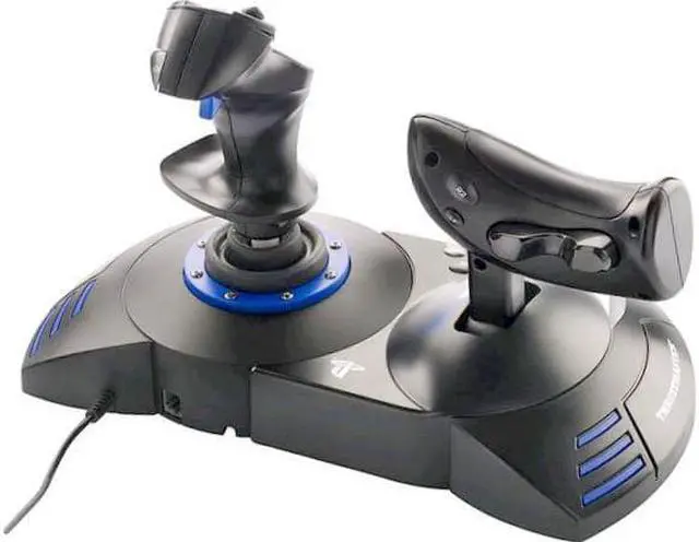 Alt view image 5 of 6 - Manche de vol T.Flight Hotas 4 de Thrustmaster pour PS4/PS5/PC