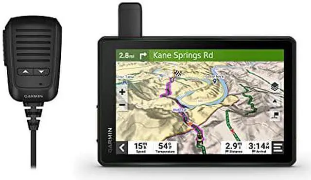 Alt view image 2 of 17 - Garmin Tread Powersport Navigator (8" Screen, Group Ride Radio)