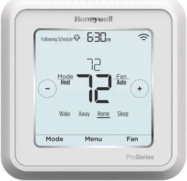 Alt view image 2 of 2 - Honeywell TH6220WF2006/U T6 Lyric Pro Wi-Fi Programmable Thermostat with Stages