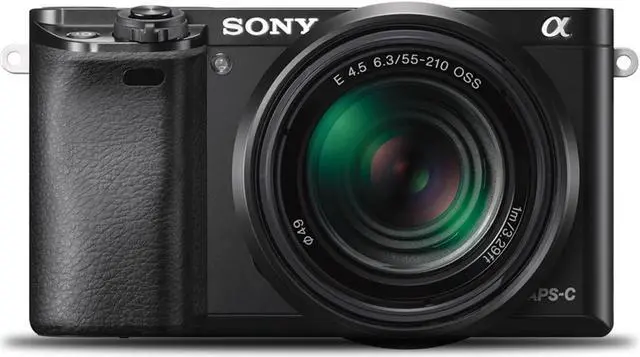 Main image of Sony Alpha a6000 Mirrorless Digital Camera 24.3MP SLR Camera with 3.0-Inch LCD - Body Only (Graphite)