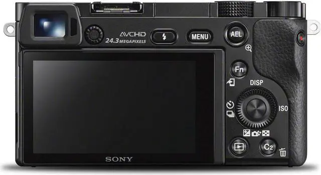 Alt view image 2 of 2 - Sony Alpha a6000 Mirrorless Digital Camera 24.3MP SLR Camera with 3.0-Inch LCD - Body Only (Graphite)