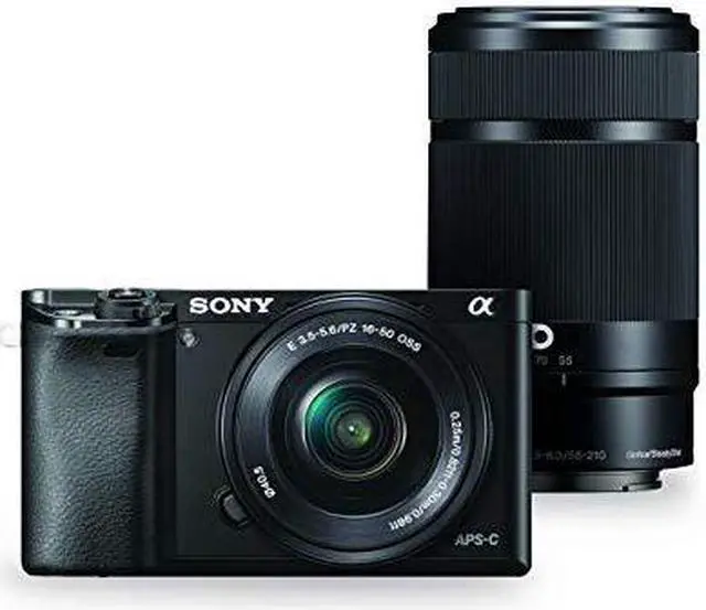 Alt view image 2 of 2 - Sony Alpha a6000 Mirrorless Digital Camera with 16-50 mm Lens, 24 MP (White) (Renewed)