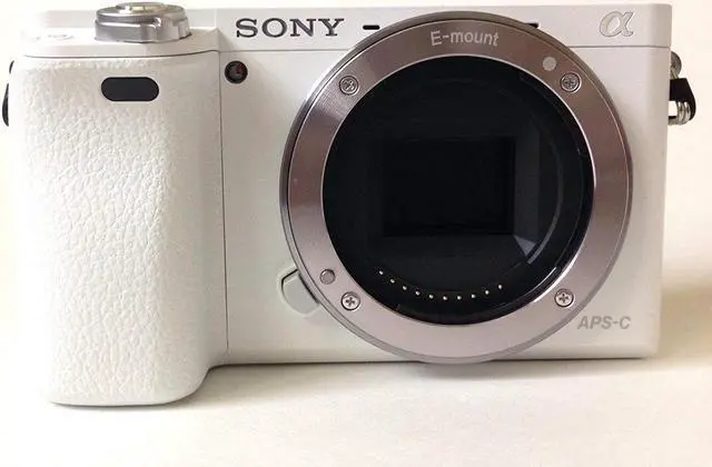 Alt view image 2 of 4 - Sony Alpha a6000 Mirrorless Digital Camera Body Only (White) (Kit Box)