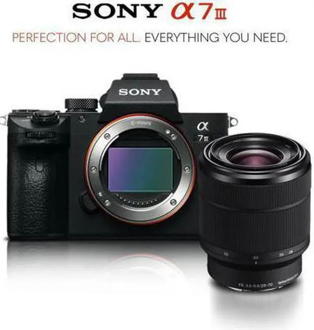 Alt view image 5 of 8 - Sony Alpha a7 III Mirrorless Digital Camera Intl Model with 28-70mm Lens