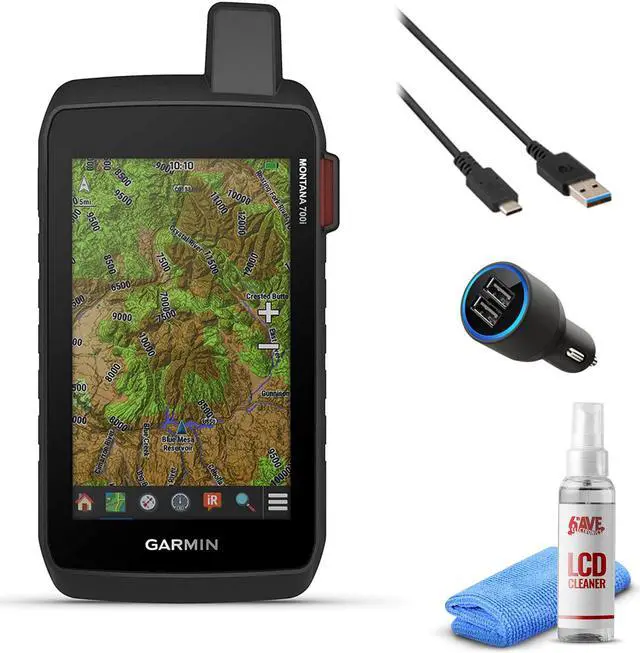 Main image of Garmin Montana 700i Rugged GPS Touchscreen Navigator inReach Technology + (Kit)