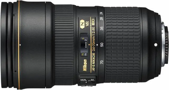 Alt view image 2 of 4 - Nikon AF-S NIKKOR 24-70mm f/2.8E ED VR Lens - International Version (No Warranty)