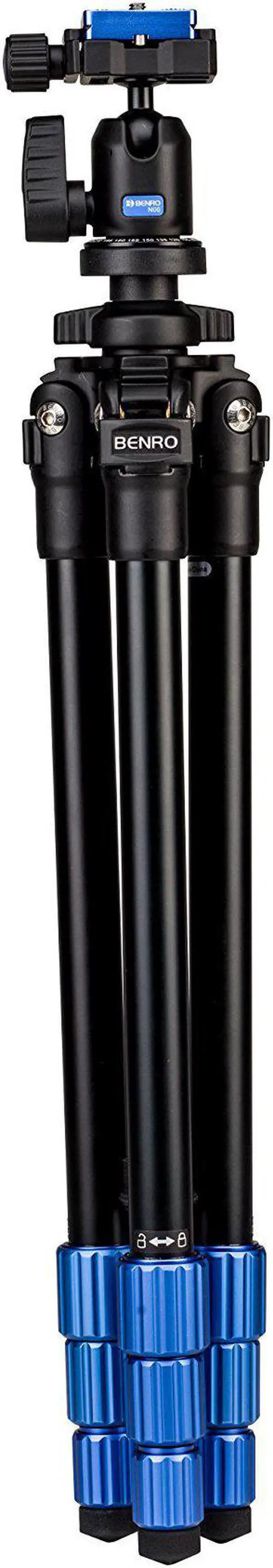 Alt view image 4 of 4 - Benro SLIM Aluminum Lightweight Travel Tripod Kit (TSL08AN00)