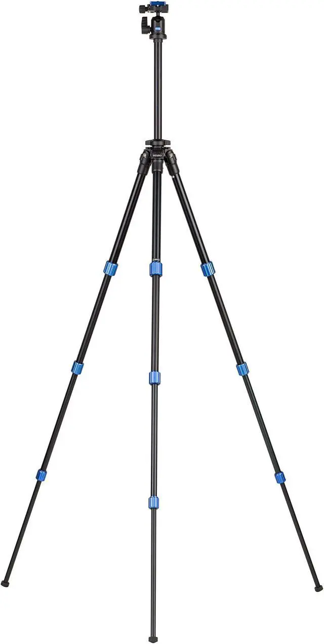 Alt view image 2 of 4 - Benro SLIM Aluminum Lightweight Travel Tripod Kit (TSL08AN00)
