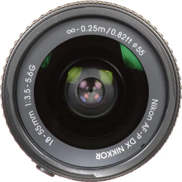 Alt view image 4 of 4 - Nikon 18-55 f/3.5-5.6G AF-P DX Lens (Intl Model) + 3pcs UV Lens Filter Kit + Cleaning Kit