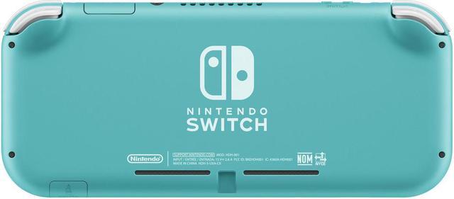 Nintendo Switch Lite (Turquoise) Bundle with 6Ave Cleaning Cloth + Pokemon  Shield