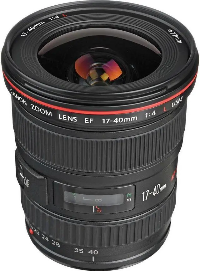 Alt view image 2 of 4 - Canon EF 17-40mm f/4L USM Lens (International Model) (No Warranty) Professional Accessory Combo