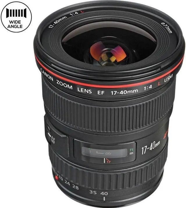 Alt view image 2 of 4 - Canon EF 17-40mm F/4 L USM Lens 8806A002 - (Renewed)