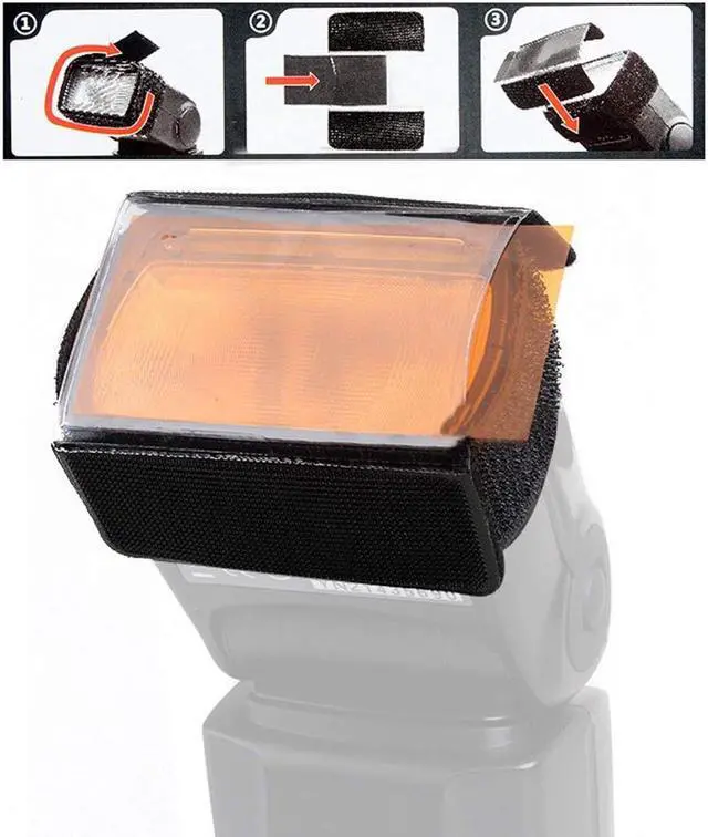 Alt view image 3 of 4 - Godox CF-07 7 Color Universal Speedlite Filters Kit For Flash Photography