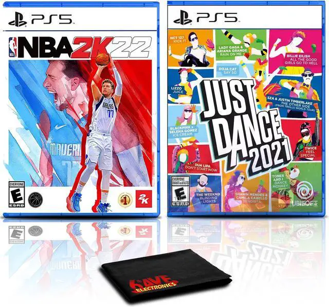 Main image of NBA 2K22 and Just Dance 2021 - Two Games for PlayStation 5