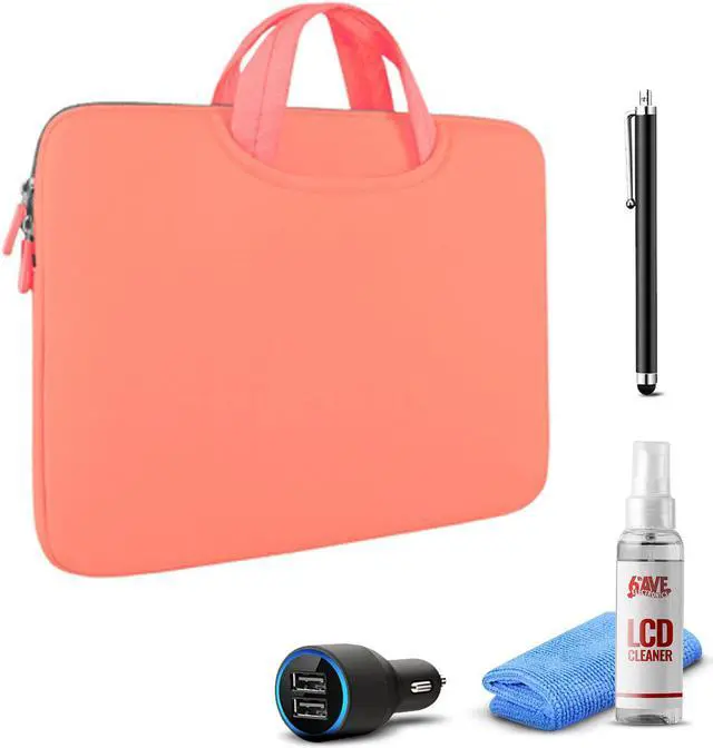 Main image of Tablet Essential Accessory Bundle with Rose Gold Sleeve
