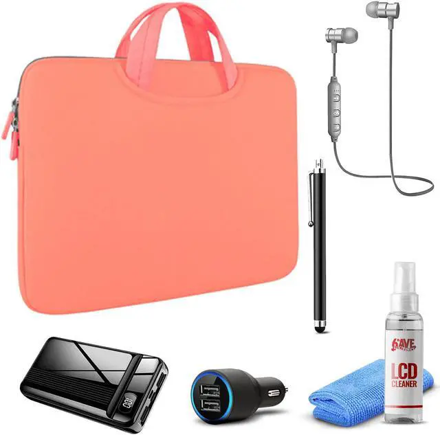Main image of Tablet Travel Accessory Bundle with Rose Gold Sleeve