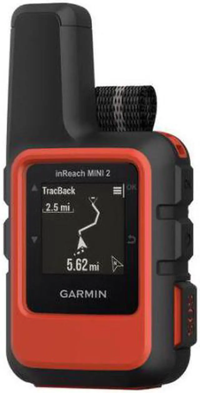 Alt view image 2 of 4 - Garmin inReach Mini 2 Satellite Communicator (Flame Red) with Power Adapters